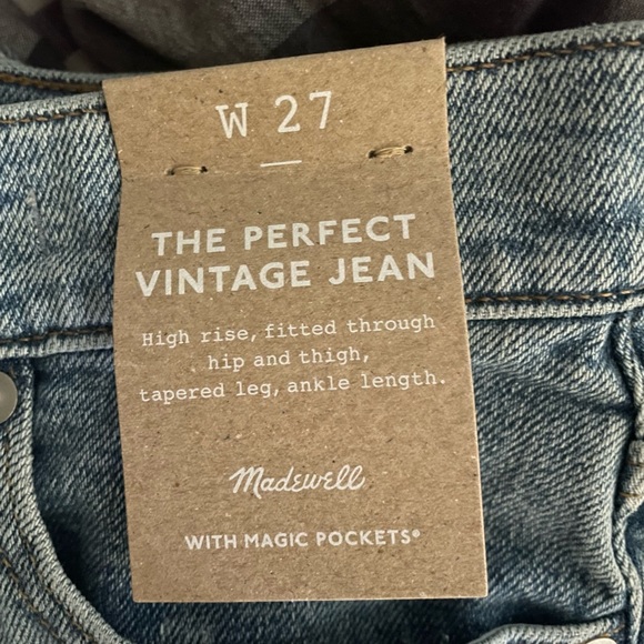 Madewell Jeans High Rise - Picture 3 of 7
